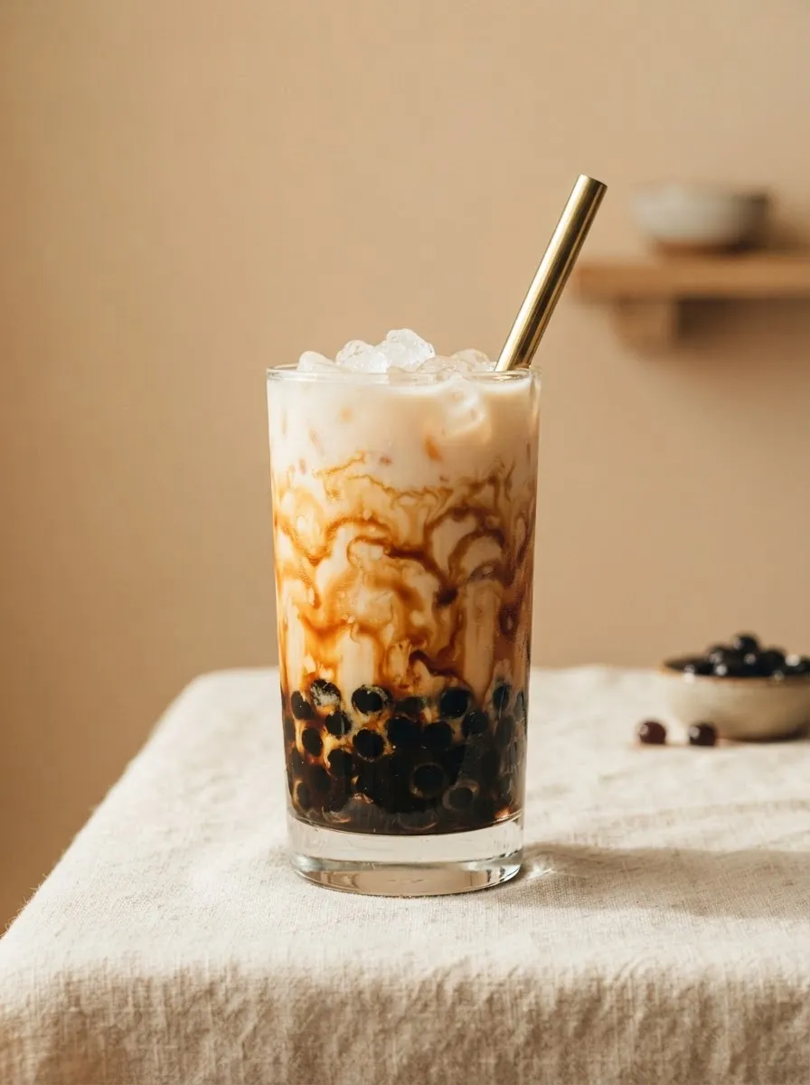 Trà sữa trân châu đường đen