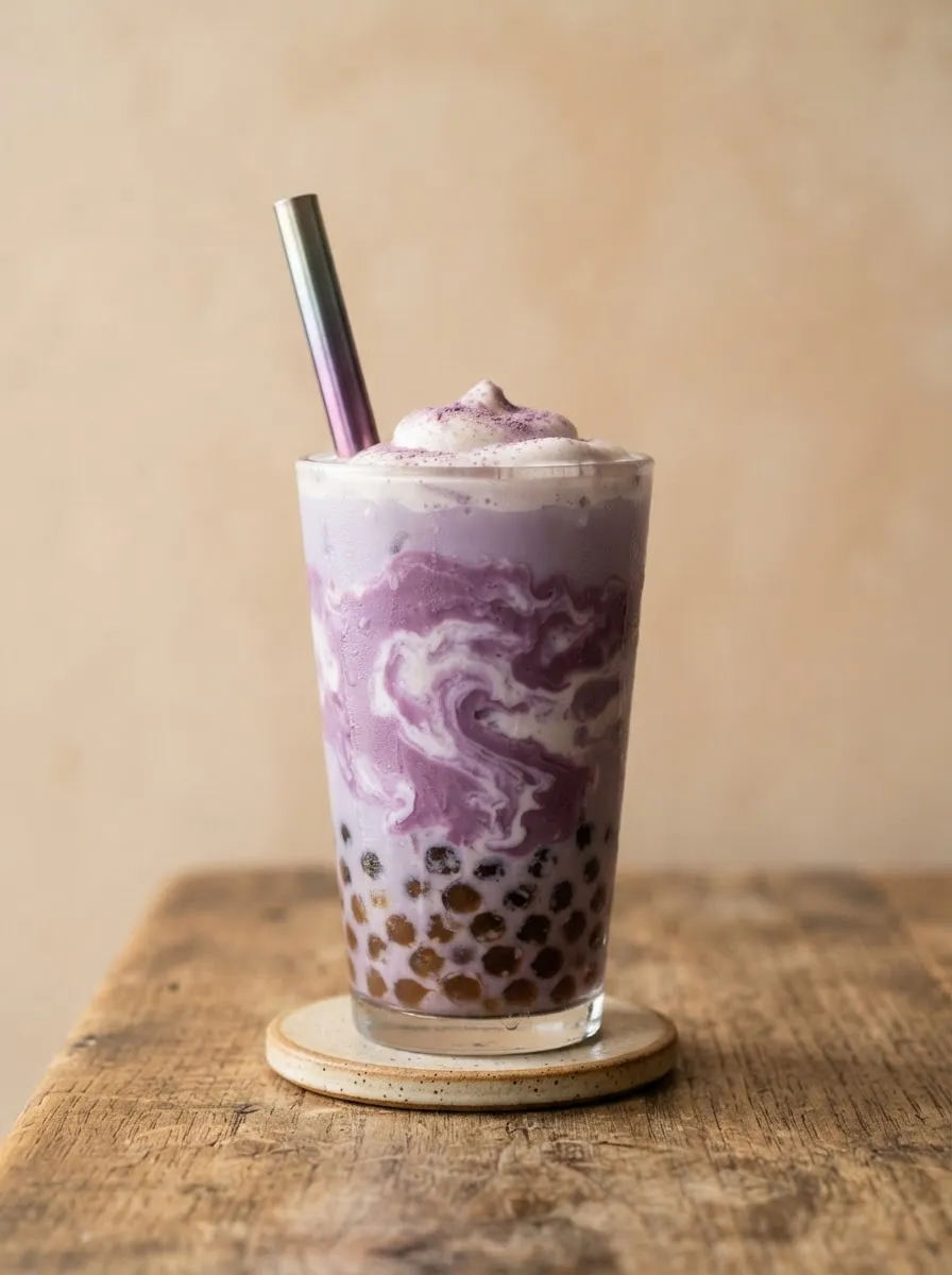 Trà sữa khoai môn
