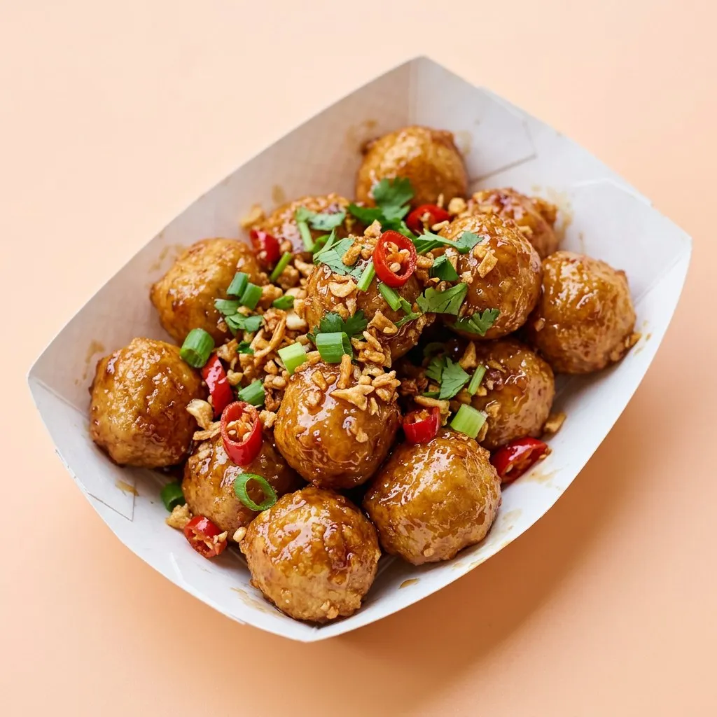 Cá Viên Chiên mắm