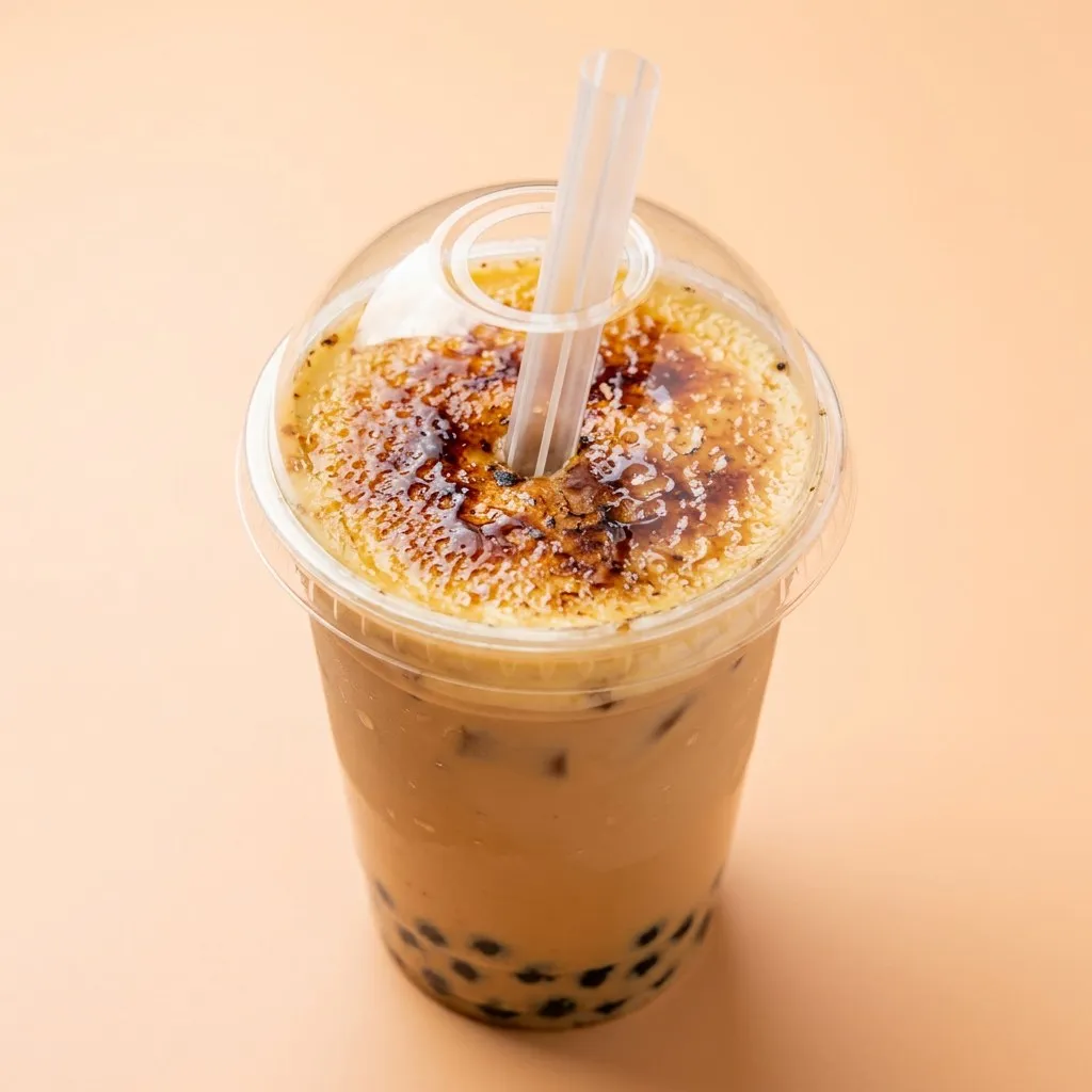 Trà Sữa Kem Trứng Nướng