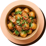 Cá viên chiên mắm
