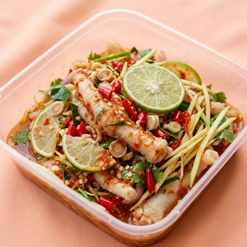 Chân Gà Sốt Thái